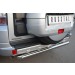 Руссталь MP4Z-001040 защита заднего бампера d63 (дуга) на Mitsubishi Pajero 4 2012-2014