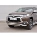 Руссталь MPJSZ-002480 защита переднего бампера d63 волна-75х42 дуга на Mitsubishi Pajero Sport 2016