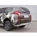 Руссталь MPJSZ-002489 защита заднего бампера d63 секции на Mitsubishi Pajero Sport 2016