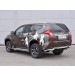 Руссталь MPJSZ-002491 защита заднего бампера уголки d63 секция на Mitsubishi Pajero Sport 2016