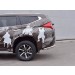Руссталь MPJSZ-002491 защита заднего бампера уголки d63 секция на Mitsubishi Pajero Sport 2016