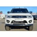 Руссталь MPSZ-001576 защита переднего бампера d63 (секции) d42 (уголки) на Mitsubishi Pajero Sport 2013-