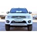 Руссталь MPSZ-001577 защита переднего бампера d76 (дуга) d42 (дуга) на Mitsubishi Pajero Sport 2013-