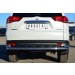Руссталь MPSZ-001584 защита заднего бампера d63 (волна) d42 (уголки) на Mitsubishi Pajero Sport 2013-