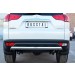 Руссталь MPSZ-001587 защита заднего бампера 75х42 (дуга) на Mitsubishi Pajero Sport 2013-