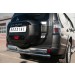 Руссталь MPZ-002049 защита заднего бампера d63 (дуга) d42х2 (дуга) на Mitsubishi Pajero 4 2014-
