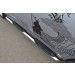 Руссталь MRT-0010541 пороги труба d76 с накладками (вариант 1) на Mitsubishi Outlander 2012-