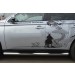 Руссталь MRT-0010542 пороги труба d76 с накладками (вариант 2) на Mitsubishi Outlander 2012-