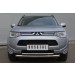Руссталь MRZ-001048 защита переднего бампера d63/42(дуга) на Mitsubishi Outlander 2012-