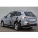 Руссталь MRZ-001056 защита заднего бампера d63 (дуга) на Mitsubishi Outlander 2012-