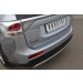 Руссталь MRZ-001060 защита заднего бампера D75х42 овал (дуга) на Mitsubishi Outlander 2012-