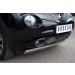 Руссталь NJ4Z-000882 защита переднего бампера d75х42 овал на Nissan Juke 4х4 2010-