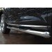 Руссталь NMT-0103181 пороги труба d76 с накладками (вариант 1) на Nissan Murano 2010-
