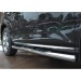 Руссталь NMT-0103183 пороги труба d76 с накладками (вариант 3) на Nissan Murano 2010-