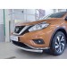 Руссталь NMUZ-002401 защита переднего бампера d63 секция на Nissan Murano 2016
