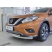 Руссталь NMUZ-002402 защита переднего бампера d63 секция-d42 дуга на Nissan Murano 2016