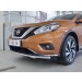 Руссталь NMUZ-002404 защита переднего бампера d42 секция на Nissan Murano 2016