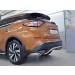 Руссталь NMUZ-002411 защита заднего бампера d42 волна под машину на Nissan Murano 2016