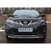 Руссталь NMZ-001081 защита переднего бампера d63 (секции)/42 (дуга) на Nissan Murano 2010-