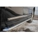 Руссталь NPL-002023 пороги труба d42 с листом на Nissan Pathfinder 2014-