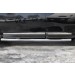 Руссталь NPT-0020213 пороги труба d76 с накладкой (вариант 3) на Nissan Pathfinder 2014-