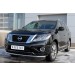 Руссталь NPZ-002015 защита переднего бампера d63 (секции) на Nissan Pathfinder 2014-