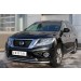 Руссталь NPZ-002016 защита переднего бампера d63 (секции) d42 (дуга) на Nissan Pathfinder 2014-