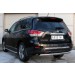 Руссталь NPZ-002026 защита заднего бампера d75х42 (дуга) на Nissan Pathfinder 2014-