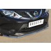 Руссталь NQQZ-001785 защита переднего бампера d42 (секции) на Nissan Qashqai 2014-