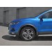Руссталь NQSZ-003244 защита переднего бампера d63 секции-d42 дуга на Nissan Qashqai 2019-