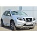 Руссталь NTRL-001794 пороги труба d42 с листом на Nissan Terrano 2014-