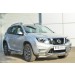 Руссталь NTRT-001792 пороги труба d76 с накладкой (вариант 3) на Nissan Terrano 2014-