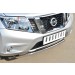 Руссталь NTRZ-001784 защита переднего бампера d42 (волна) под машину на Nissan Terrano 2014-