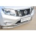Руссталь NTRZ-001786 защита переднего бампера d63 (секции) на Nissan Terrano 2014-