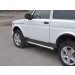 Руссталь NUT-0028122 пороги труба d63 (вариант 2) 3дв. на Lada 4x4 Urban 2014-