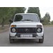 Руссталь NUZ-002810 защита переднего бампера d63 секции-d42 уголки на Lada 4x4 Urban 2014-