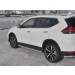 Руссталь NXL-0031561 пороги труба d42 с листом (лист алюм, проф. нерж) (вариант 1) на Nissan X-Trail (T32) 2018-