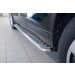 Руссталь NXO-002088 пороги труба 75х42 овал с проступью на Nissan X-Trail 2015