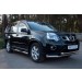 Руссталь NXT-0100971 пороги труба d76 с накладками (вариант 1) на Nissan X-Trail 2011-