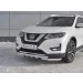 Руссталь NXZ-003150 защита переднего бампера d63 дуга-d63 уголки+клыки на Nissan X-Trail (T32) 2018-