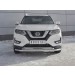 Руссталь NXZ-003152 защита переднего бампера d63 секции-d42 дуга на Nissan X-Trail (T32) 2018-