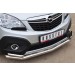 Руссталь OMZ-001351 защита переднего бампера d63 (секции)/d42 (уголки) на Opel Mokka 2013