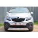 Руссталь OMZ-001353 защита переднего бампера 75х42 (дуга) на Opel Mokka 2013