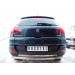 Руссталь P38Z-000432 защита заднего бампера d75х42 овал (дуга) на Peugeot 3008 2009-