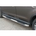 Руссталь P48T-0005351 пороги труба D76 с накладками (вариант 1) на Peugeot 4008 2012-
