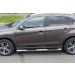 Руссталь P48T-0005352 пороги труба D76 с накладками (вариант 2) на Peugeot 4008 2012-