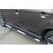 Руссталь P48T-0005353 пороги труба D76 с накладками (вариант 3) на Peugeot 4008 2012-