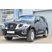 Руссталь PATZ-001731 защита переднего бампера d63 (волна)+d42 (зубы) на Nissan Patrol 2014-
