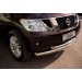 Руссталь PAZ-000788 защита переднего бампера d76/63 на Nissan Patrol 2010-2013