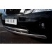 Руссталь PAZ-000894 защита переднего бампера d75/42х75/42 овалы на Nissan Patrol 2010-2013